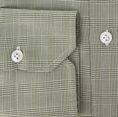 Finamore Napoli Olive Green Shirt 15.5/39