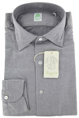 Finamore Napoli Light Gray Shirt L/L