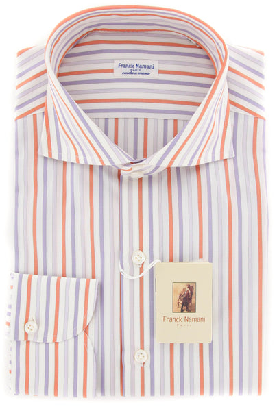New $425 Franck Namani Lavender Purple Shirt - Full - 16/41 - (24DAN81012201)