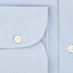 Fray Light Blue Melange Shirt - Slim - (FY13646159) - Parent