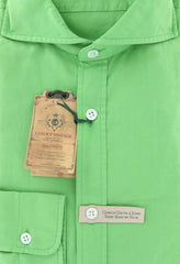 Luigi Borrelli Green Shirt M/M