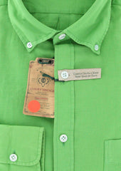 Luigi Borrelli Green Shirt S/S