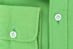 Luigi Borrelli Green Shirt S/S