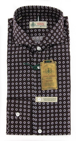 Luigi Borrelli Brown Shirt XL/XL