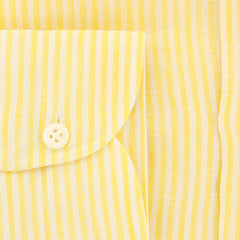 Giampaolo Yellow Striped Shirt - Extra Slim - (GP608765485CAMPT1) - Parent