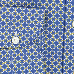 Giampaolo Blue Fancy Shirt - Extra Slim - (GP608TS1673NYOPT3) - Parent