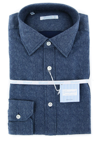 Giampaolo Navy Blue Shirt - Extra Slim