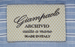 Giampaolo Light Blue Striped Shirt - Extra Slim - (GP618169172FELIPT1) - Parent