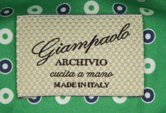 Giampaolo Green Polka Dot Shirt - Extra Slim - (GP61817675FELIPT1) - Parent