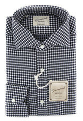 Giampaolo Black Fancy Shirt - Extra Slim - 15/38 - (GP61822691ETTOPT1)