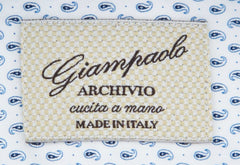 Giampaolo Blue Paisley Shirt - Extra Slim - (GP618213275CLAUDPT1) - Parent