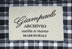 Giampaolo Black Plaid Shirt - Extra Slim - (GP61821739MASSPT1) - Parent