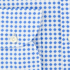 Giampaolo Blue Floral Shirt - Extra Slim - (GP61827147AL10PT1) - Parent
