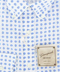 Giampaolo Blue Foulard Shirt - Extra Slim - (GP618271772GIOBDPT1) - Parent