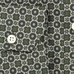 Giampaolo Dark Green Foulard Shirt - Extra Slim - (6185395SEV) - Parent