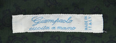 Giampaolo Dark Green Paisley Shirt - Extra Slim - (GP6185445SEVOPT3) - Parent