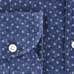 Giampaolo Blue Foulard Shirt - Extra Slim - (618TS171442SE) - Parent