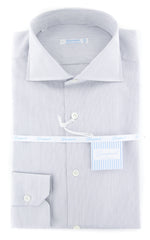 Giampaolo Blue Striped Shirt - Extra Slim - 15/38 - (606512771NAN)