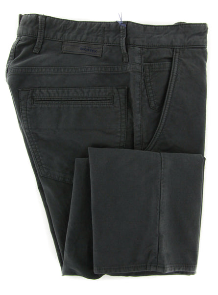 Incotex Gray Solid Pants - Slim - (JOYC40338937) - Parent