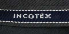 Incotex Gray Solid Pants - Slim - (JOYC40338937) - Parent