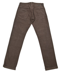 Incotex Brown Solid Pants - Slim - (RAYC40323436) - Parent