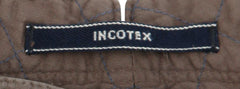 Incotex Brown Solid Pants - Slim - (RAYC40323436) - Parent