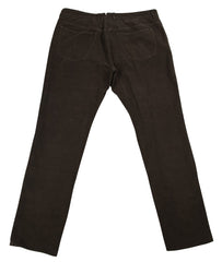 Incotex Brown Solid Pants - Slim - (RAYC40323626) - Parent