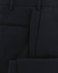 Incotex Midnight Navy Blue Solid Pants - Slim - (I13182) - Parent