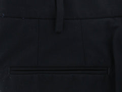 Incotex Midnight Navy Blue Solid Pants - Slim - (I13182) - Parent