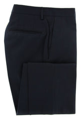 Incotex Midnight Navy Blue Solid Pants - Slim - 36/52 - (IN00301633820)