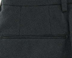 Incotex Dark Green Houndstooth Pants - Extra Slim - (CF) - Parent