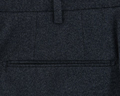 Incotex Midnight Navy Blue Melange Pants - Slim - (CH) - Parent