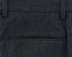Incotex Dark Gray Melange Pants - Slim - (CG) - Parent