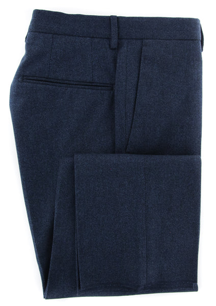 Incotex Dark Blue Melange Pants - Slim - (IN1116172) - Parent