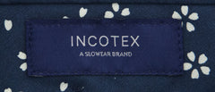 Incotex Dark Blue Melange Pants - Slim - (IN1116172) - Parent