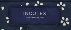 Incotex Charcoal Gray Melange Pants - Slim - (IN1116176) - Parent