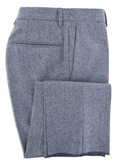 Incotex Light Gray Solid Wool Pants - Slim - (893) - Parent