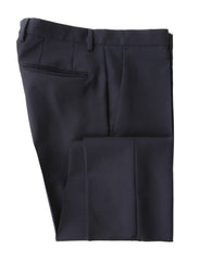 Incotex Midnight Navy Blue Solid Pants - Slim - (INC105227) - Parent