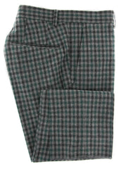 Incotex Gray Check Wool Blend Pants - Slim - 30/46 - (887)