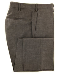 Incotex Brown Nail Head Wool Pants - Slim - 34/50 - (C9)