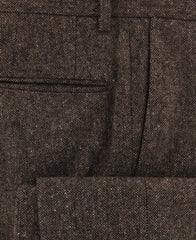 Incotex Brown Solid Pants - Extra Slim - (S0T030620) - Parent