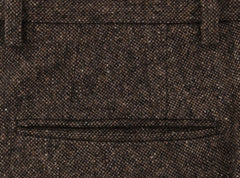 Incotex Brown Solid Pants - Extra Slim - (S0T030620) - Parent