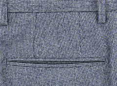 Incotex Gray Solid Pants - Extra Slim - (S0T0308011) - Parent