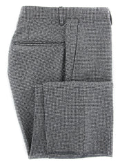 Incotex Dark Gray Micro-Houndstooth Pants - Slim - 34/50 - (IN1113176)