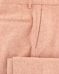 $475 Incotex Orange Melange Wool Pants - Slim - (C2) - Parent