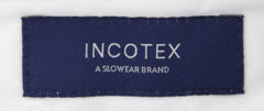 Incotex Blue Solid Pants - Slim - (IN00305584831) - Parent