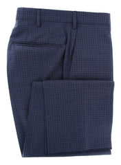 Incotex Navy Blue Fancy Pants - Slim - (IN00305611810) - Parent