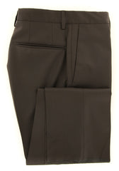 Incotex Dark Brown Solid Pants - Slim - 34/50 - (IN-S0T030-57001-750)