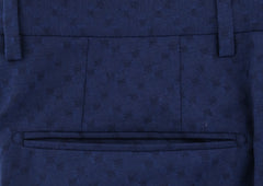 Incotex Dark Blue Solid Pants - Slim - (IN-S0T030-5934-810) - Parent