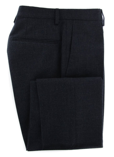 Incotex Midnight Navy Blue Solid Pants - Slim - (IN1117176) - Parent
